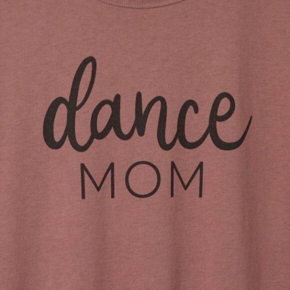 ❤️NWT VINTAGE TORRID TEE "DANCE MOM" SOFT COTTON CREW NECK GRAPHIC TOP SIZE 4X - Picture 2 of 9